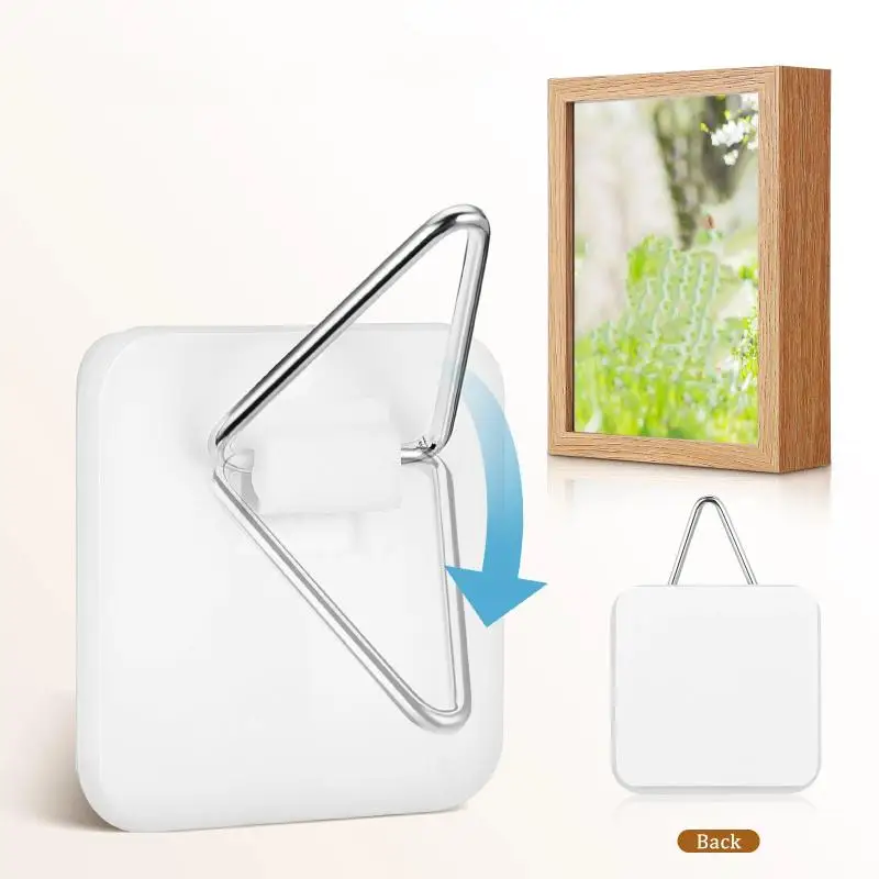 10Pcs Adhesive Plate Wall Hangers Home Picture Hooks Decorative Platter Art Holders No Nails Needed Hanging Hooks for Home Decor