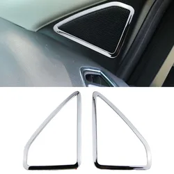 For Ford Kuga Escape 2013 2014 2015 2016 2017 2018 2019 A Pillar Speaker Frame Cover Decoration Sticker Trim Accessories