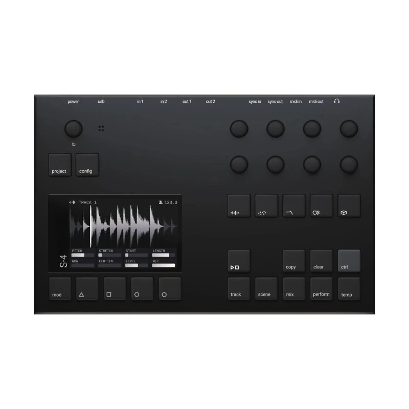 For Sampler Editor Effects Tape Machine Granular Synthesizer S4