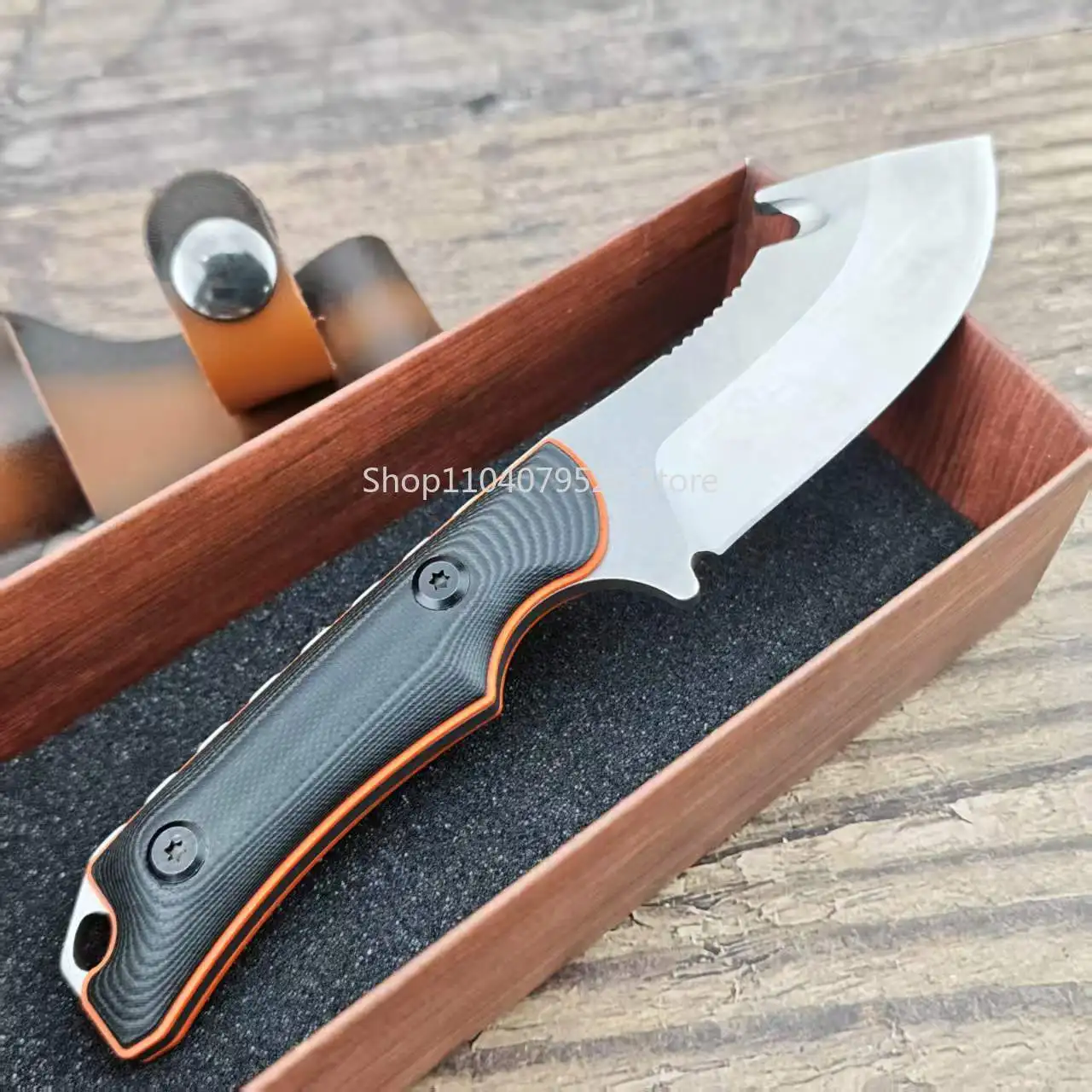 BM 15018 Hidden Canyon Multifunctional Fixed Knife High Hardness G10 Handle Jungle Camping Hiking Fishing Fruit Cutting EDC Tool