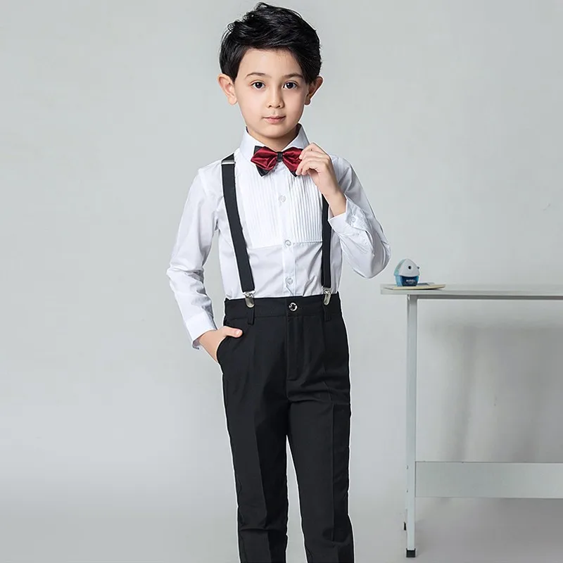 

Children's Fashion Suits 2022 summer Boys Slim Fit Blazer Pants Dress Clothes Set Children's Party Performance Costume Cropped