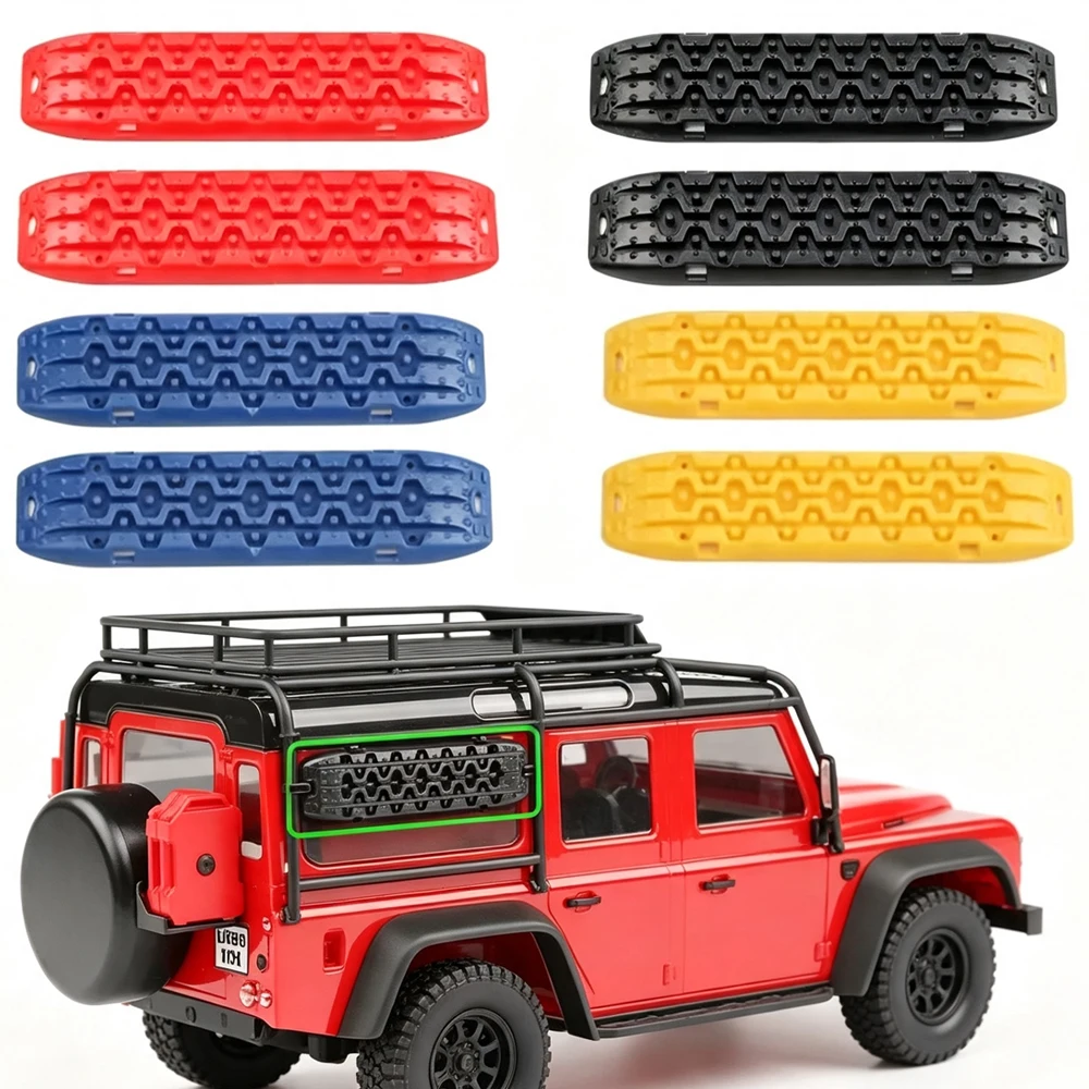Escape Board Climbing Car Skid Plate for 1/18 1/12 Rc Tracked Vehicle Traxxas Trx4m Defender Bronco Wpl D12 Mn-d90 Escape Board