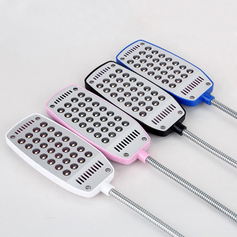 Lampada da lettura Usb a 28Led Led Usb Ultra Bright Book Light Eye Care lampade da tavolo flessibili lampada da notte per Pc Laptop Night Lights