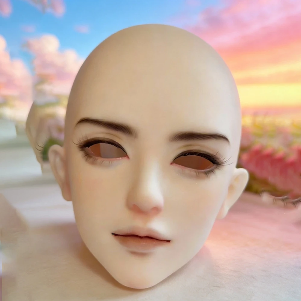 

Новая голова куклы BJD для мальчика 1/3 с макияжем, из полимерной смолы