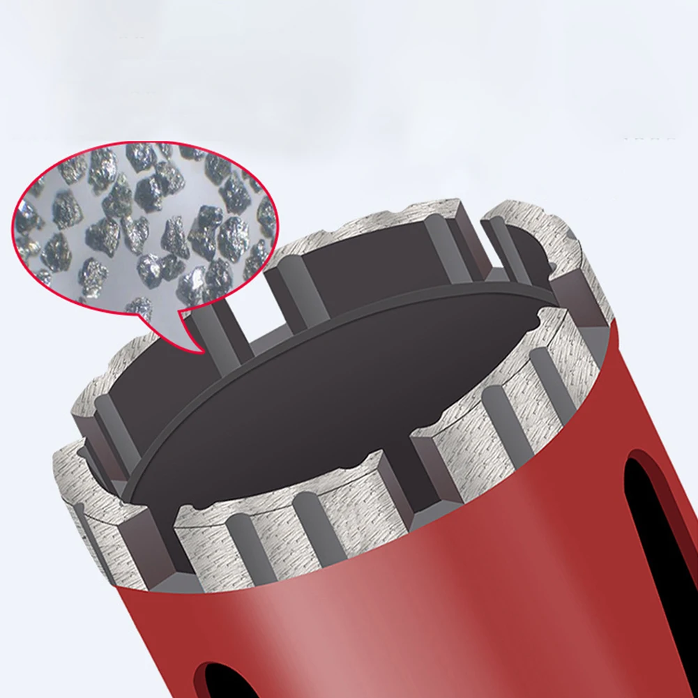 1Pc Diamond Core Drill Bit Hole Openr Drill Bit For Hard Stone Concrete Marble Granite Dry/Wet Hole Saws Construction Tools