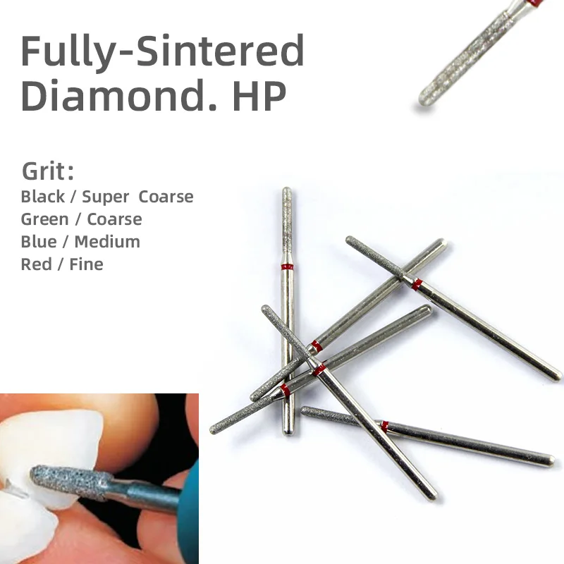 dental Grind or Polish Ceramics Diamond HP Finishing and Abrasive bur For dental lab materials