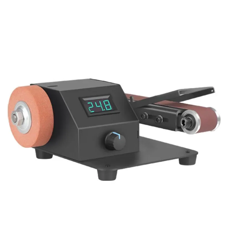 

350W Variable Speed Belt Sander Grinder | 2-in-1 Vertical & Horizontal Orbital Sander for Precision Sanding, Polishing & Grindin