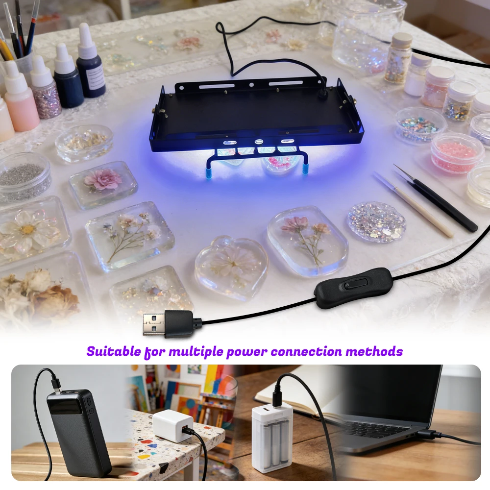 50 LED UV Resin Curing Lamp |  - Jewelry Making Dc 评论和价格