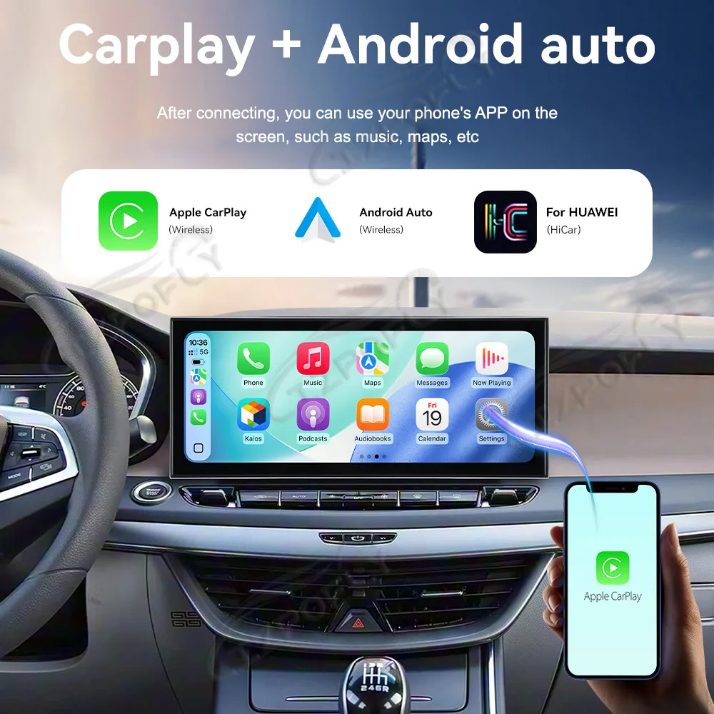 

Автомобильный радиоприемник Carplay 15,8 дюйма с сенсорным экраном для Geely Jiaji/Maple 80V 2017-2022 Android15, GPS-навигация, мультимедийный плеер, головное устройство