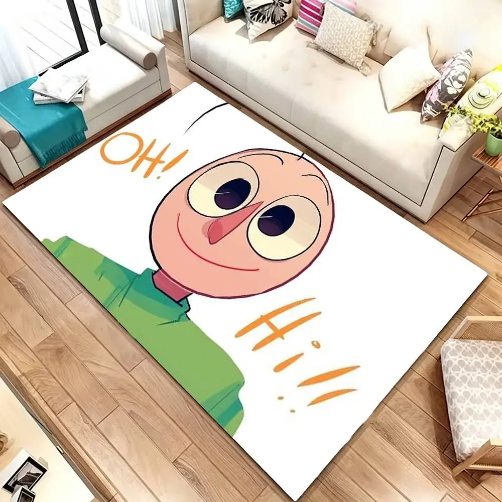 B-Baldi Basics in Education and Learning Floor Mat Bathroom Absorbent Mat Rugs Simple Door Dirt-resistant Mat Home Kitchen Mat