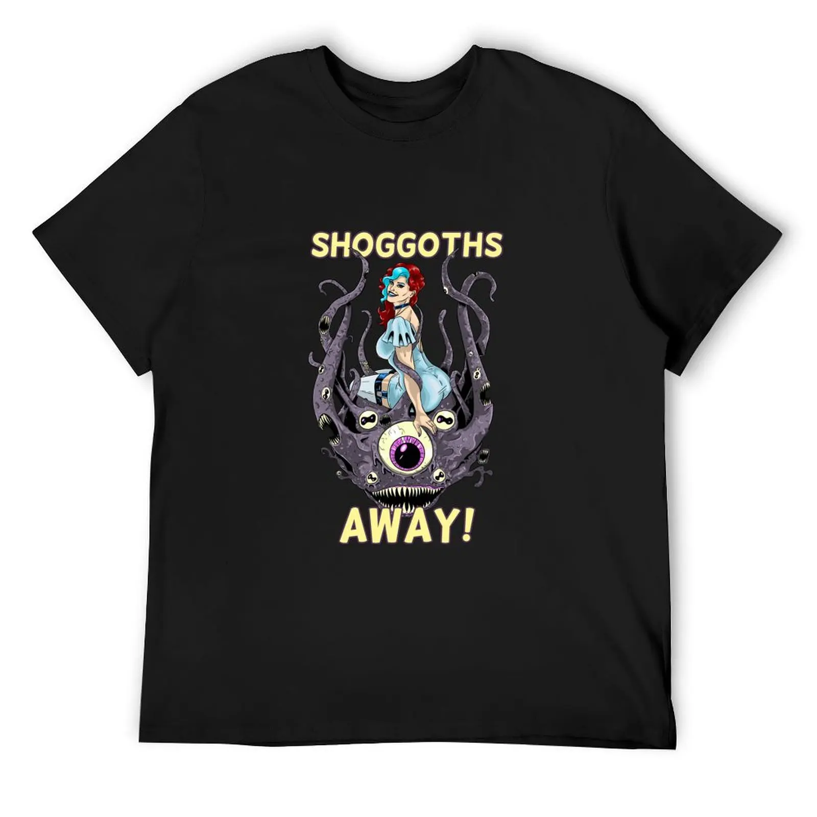 Innsmouth Girls: Shoggoths Away! T-Shirt new edition anime figures quick drying graphics mens graphic t-shirts