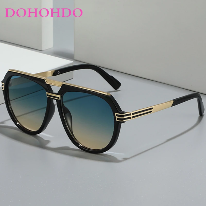 

New Fashion Classic Metal Pilot Women Sunglasses Personality Brand Designer Sun Glasses Men Outdoor Travel Driving Shades UV400