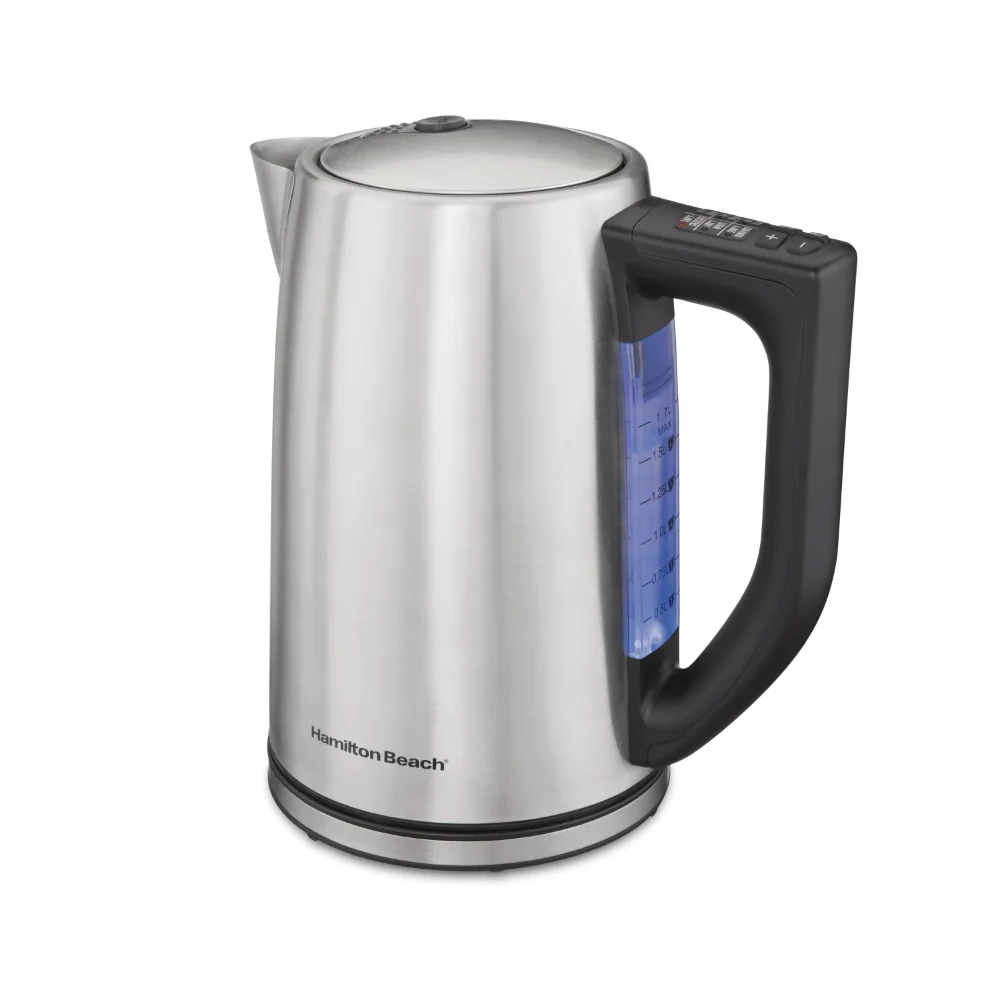 Variable Temperature Kettle, 1.7 Liter, Stainless, Model 41025  Travel Kettle Portable