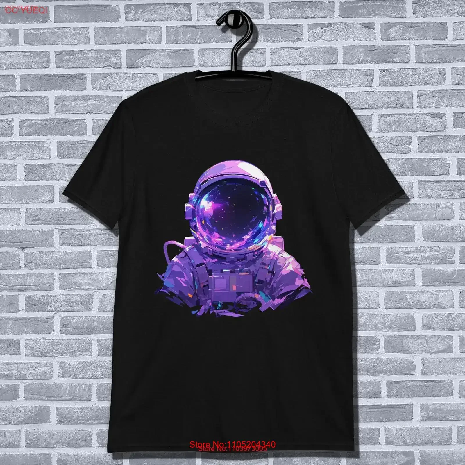 

Astronaut T Shirt vintage Washed Top For Everyday Wear designer clothes Unisex Slightly homme streetwear Casual Stylish graphic