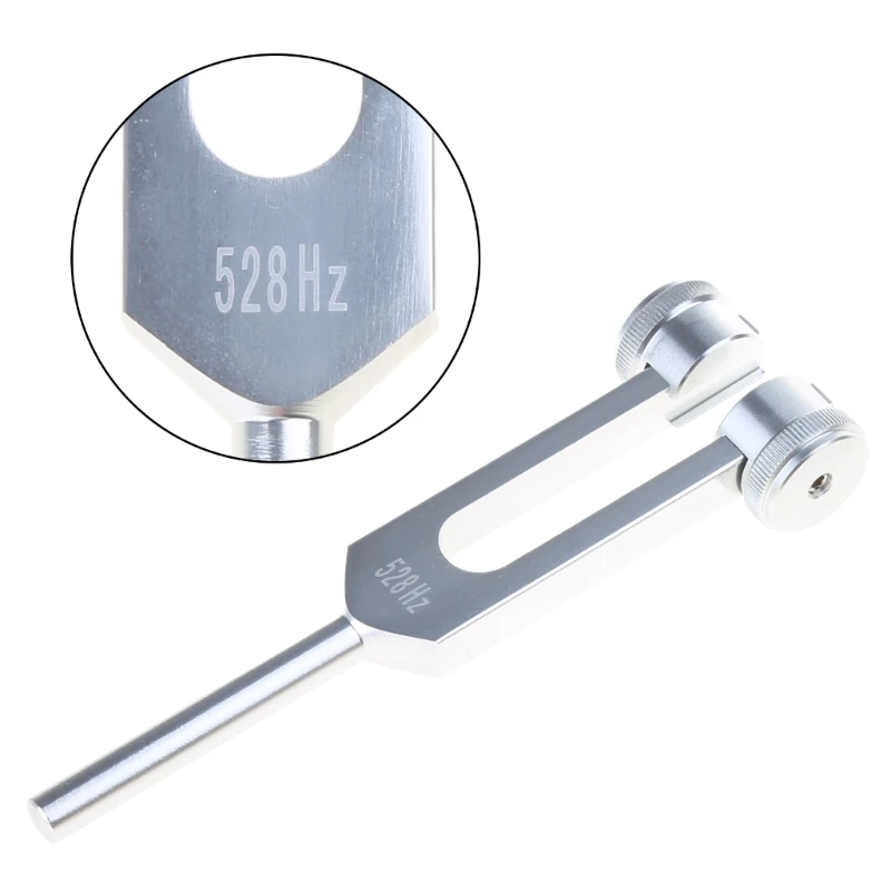 Tuning Fork 528HZ Tuner with Mallet Set for DNA Repair Healing Nervous System