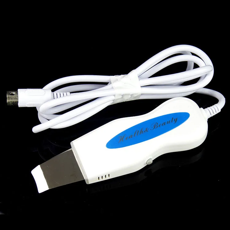 New Black Ultrasonic Face Skin Scrubber Blackhead Acne Spot Removal Facial Dirt Peeling Cleaner Beauty Care Spa Lifting massager