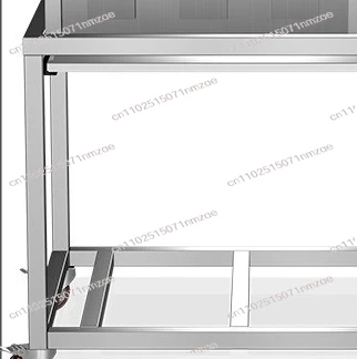 

Commercial Gas Fish Roaster, Smokeless Stainless Steel Charcoal Grill, Liquefied Gas Fish Roasting Oven, Barbecue Grill