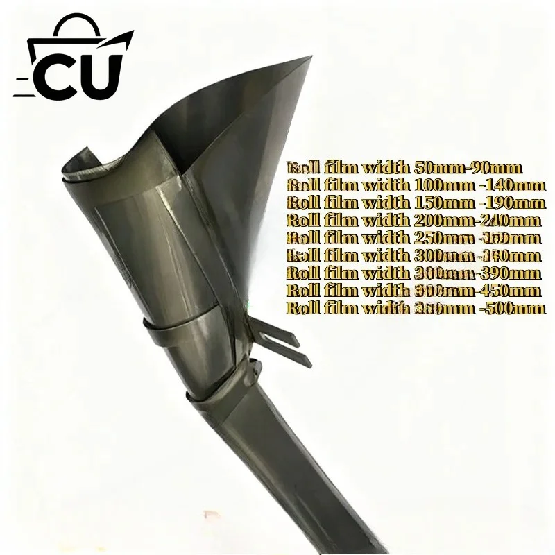 Automatic Vertical 3 Side Seal Bag Making Machine Parts, Stainless Steel Forming Collar Former with Back Material Feeder