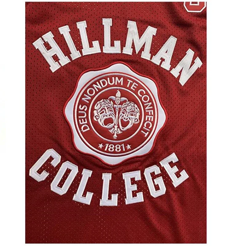 Movie Hillman College 9# WAYNE Basketball Jerseys 90s Hip Hop Clothes for Party Cosplay Men Shirt