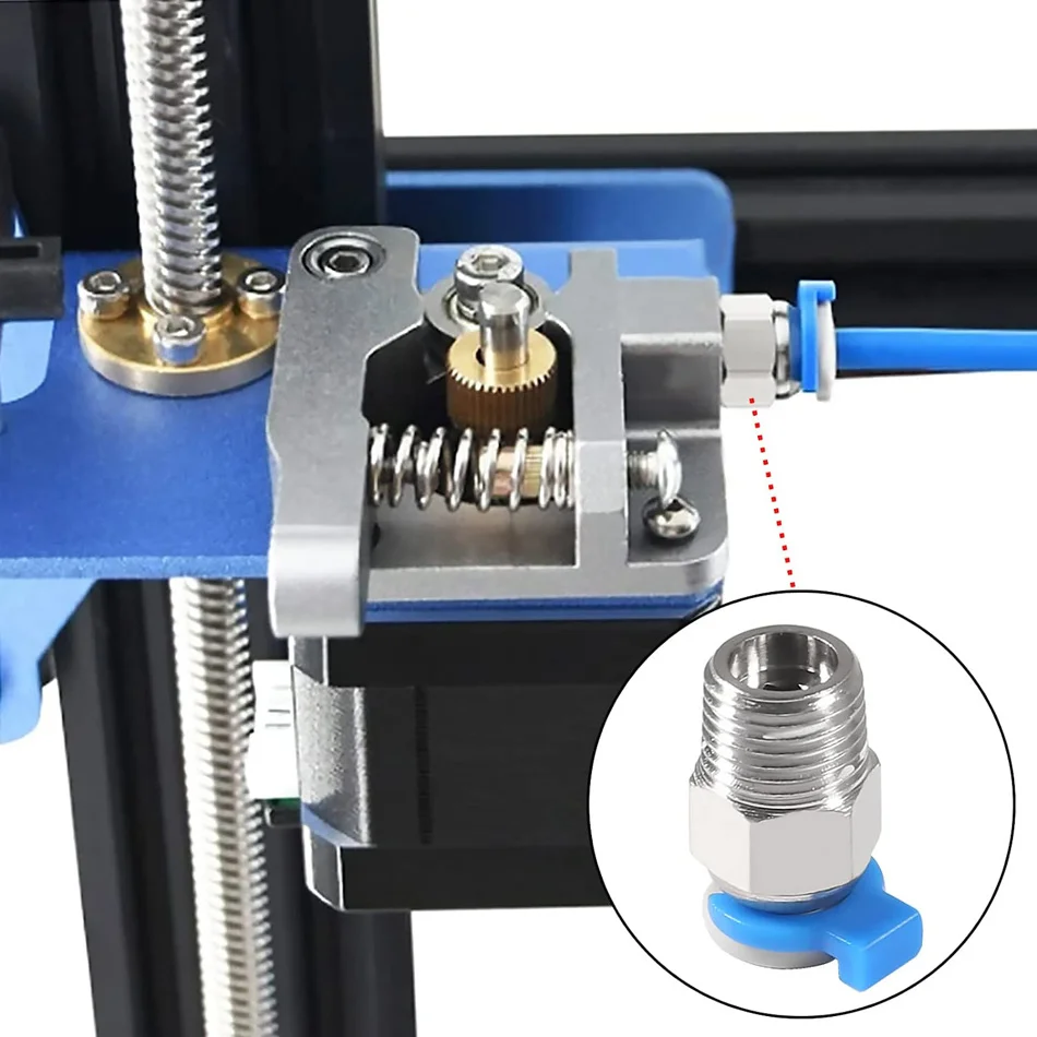 10 шт. PC4 M10 прямой пневматический Фиттинг с внутренним разъемом для экструдера Bowden на большие расстояния для 3D-принтера Ender3/ CR10
