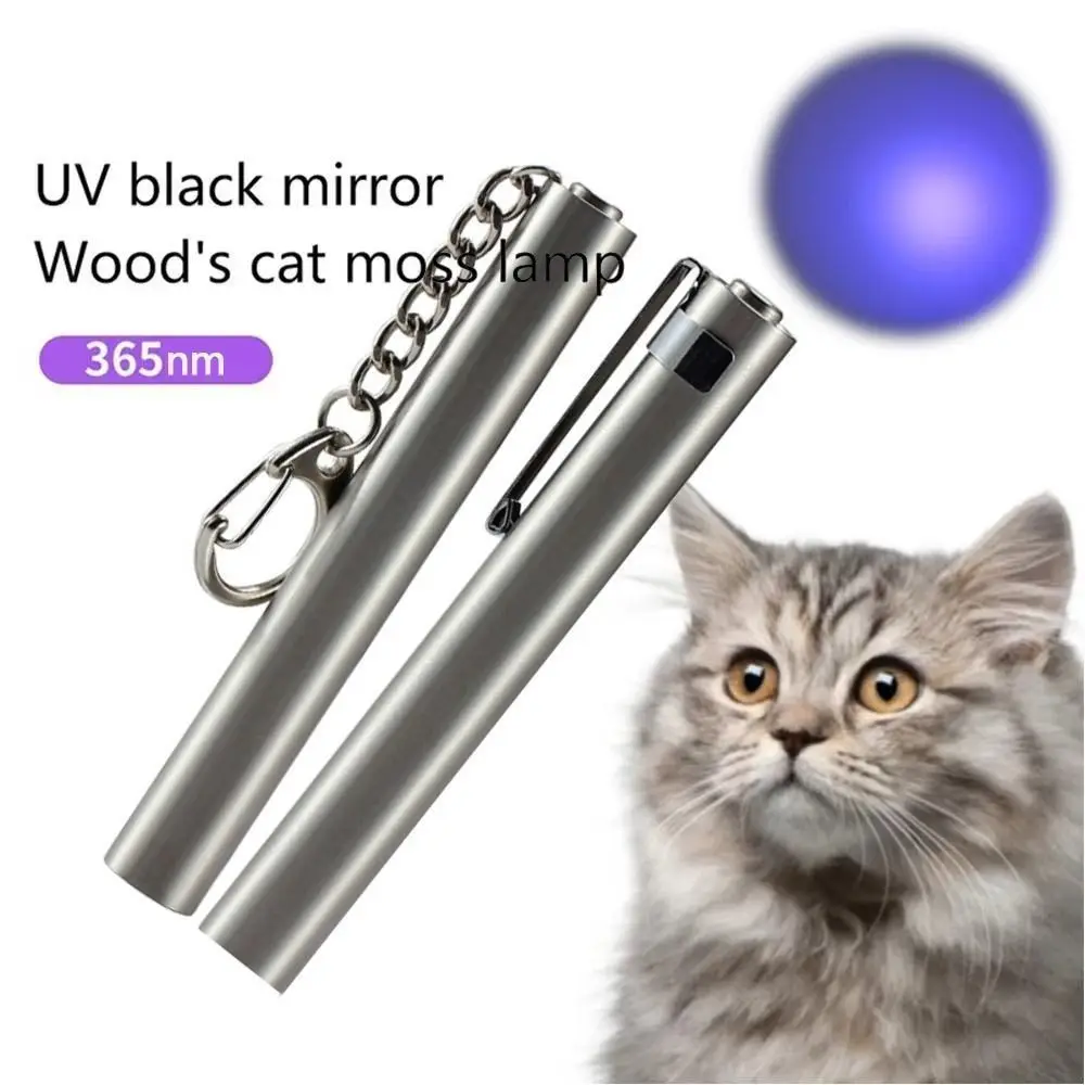 UVC Longwave UV Flashlight 254nm Shortwave Blacklight LED Flashlight 395nm 365nm UV Flashlight Lamps Minerals Detector