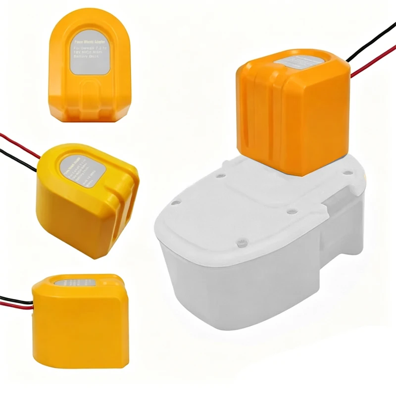 DIY adaptador de bateria para Dewalt, Power Wheels, conector, 14 AWG, ferramenta AWG, 18V, 14.4V, 12V, 9.6V, 7.2V, XRP NI-CD NI-MH