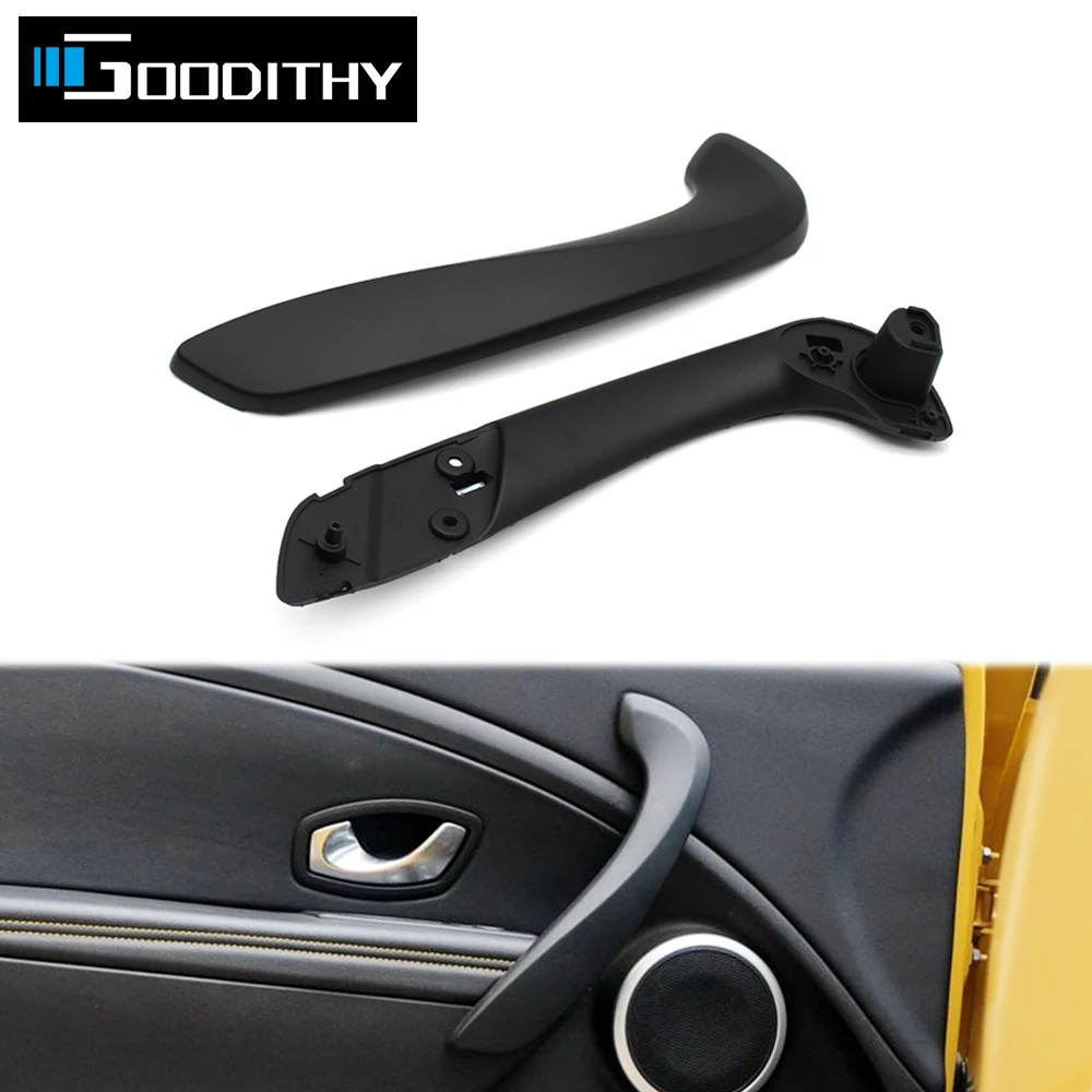 

Interior Car Front Left Right Door Inner Handle Cover For Renault Megane 3 MK3 Fluence 2008-2016 809540001R 809600007R