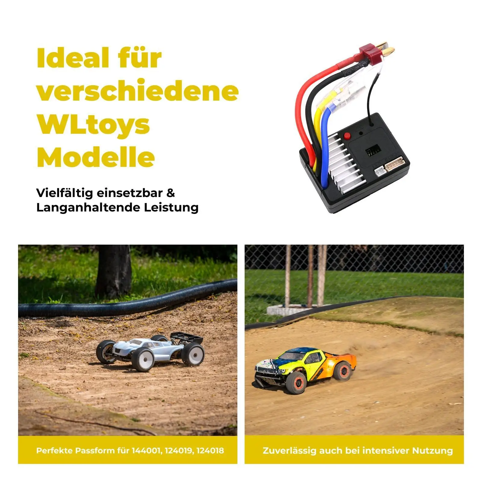 RC Car Parts Receiver Receiving Board Circuit Board ESC 144001-1311 RC Car Receiver Board for Wltoys 144001 124019 124018 Buggy