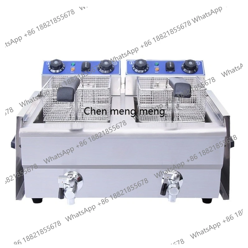 

Коммерческая фритюрница 102 В с таймером Фритюрница для измельчения курицы Фритюрница для картофеля фри