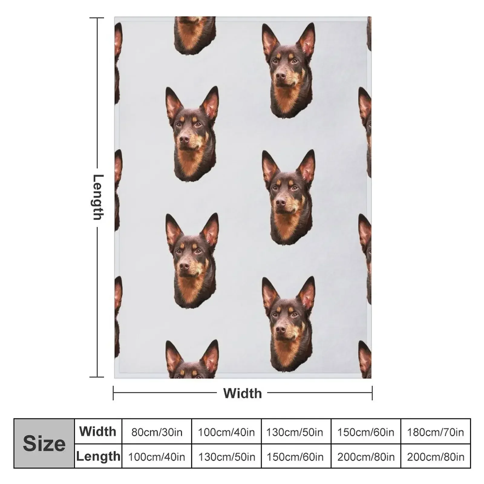 Kelpie - Australian Kelpie Throw Blanket heavy to sleep Thin For Sofa Thin Bed Summer Beddings christmas gifts Blankets