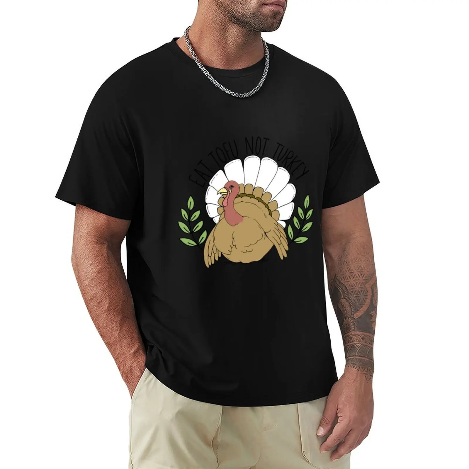 Come tofu, no pavo - Salvad los pavos - Camiseta vegana de Acción de Gracias, camiseta informal antidecoloración