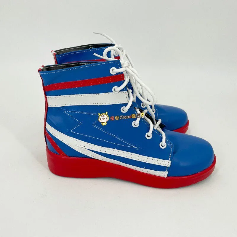 Tamamo Cross Cosplay Shoes Game Pretty Derby Cosplay Props Halloween Carnival Boots Custom Made PU Leather Shoes - view 4
