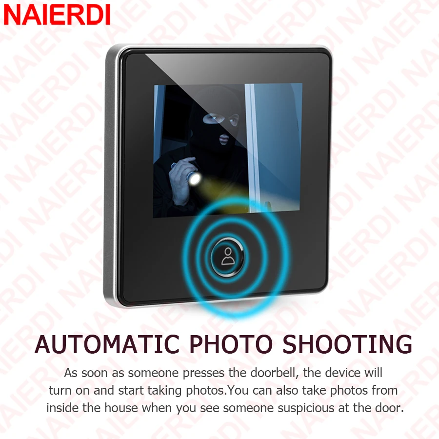 NAIERDI Smart Door Viewer 2.8