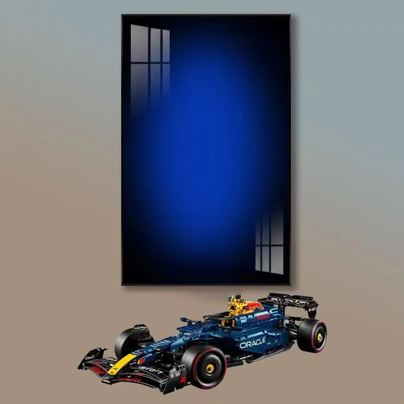 NEW Wall Mount Display for LEGO 42171 Mercedes-AMG F1 W14 E 42207 Ferrari SF-24 F1 42206 Red Bull Racing RB20 F1--Display Wall - view 5