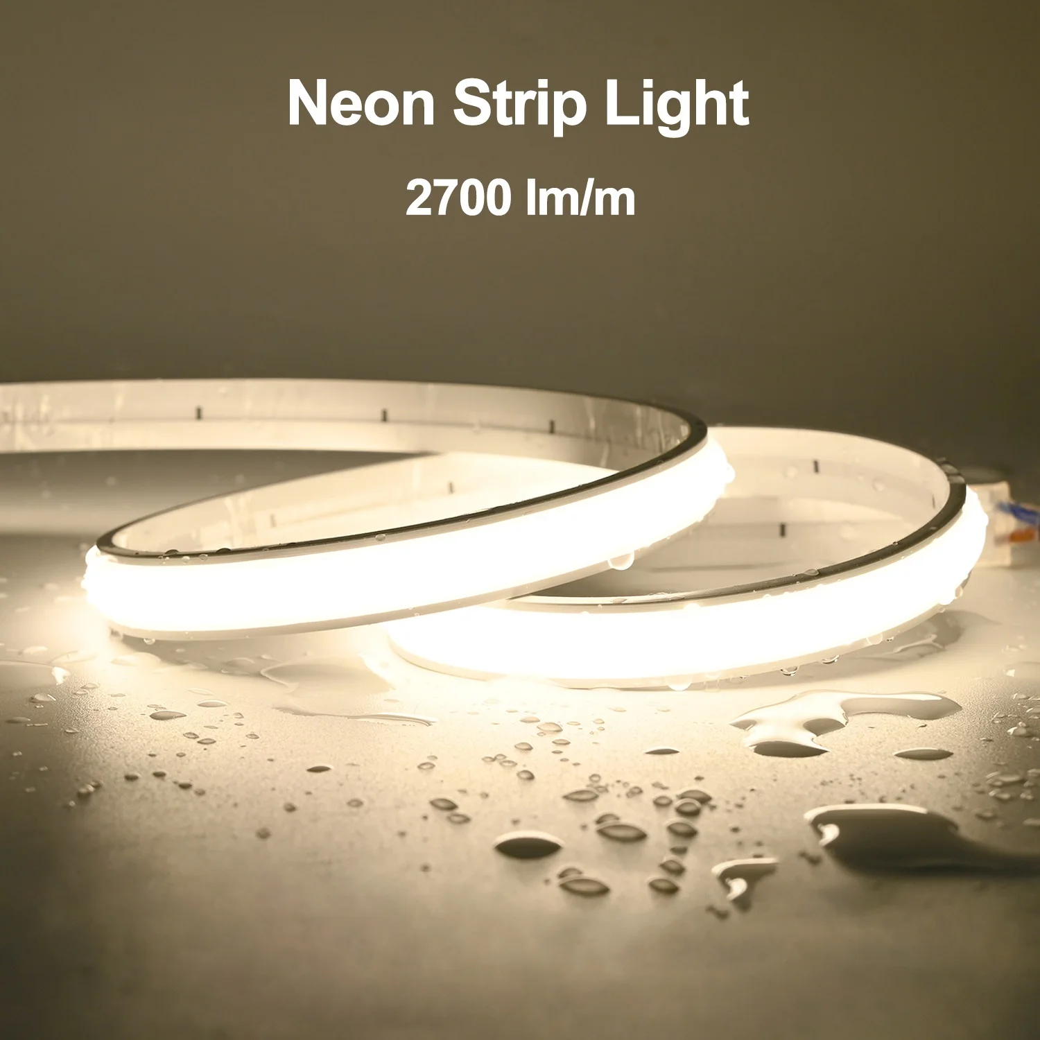 Ultra Bright Neon LED Strip Light 2700lm/m Waterproof 240 LEDs/m SMD2835 Dimmable Linear LED Lights Flexible Neon Lighting DC24V