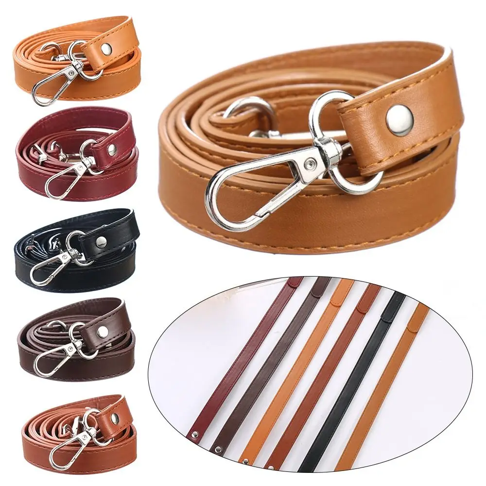 Fashion 120cm Adjustable Bag Handle Replacement Bags Strap Women Leather Shoulder Bag Parts Handbag Belts Strap Bag Accessories