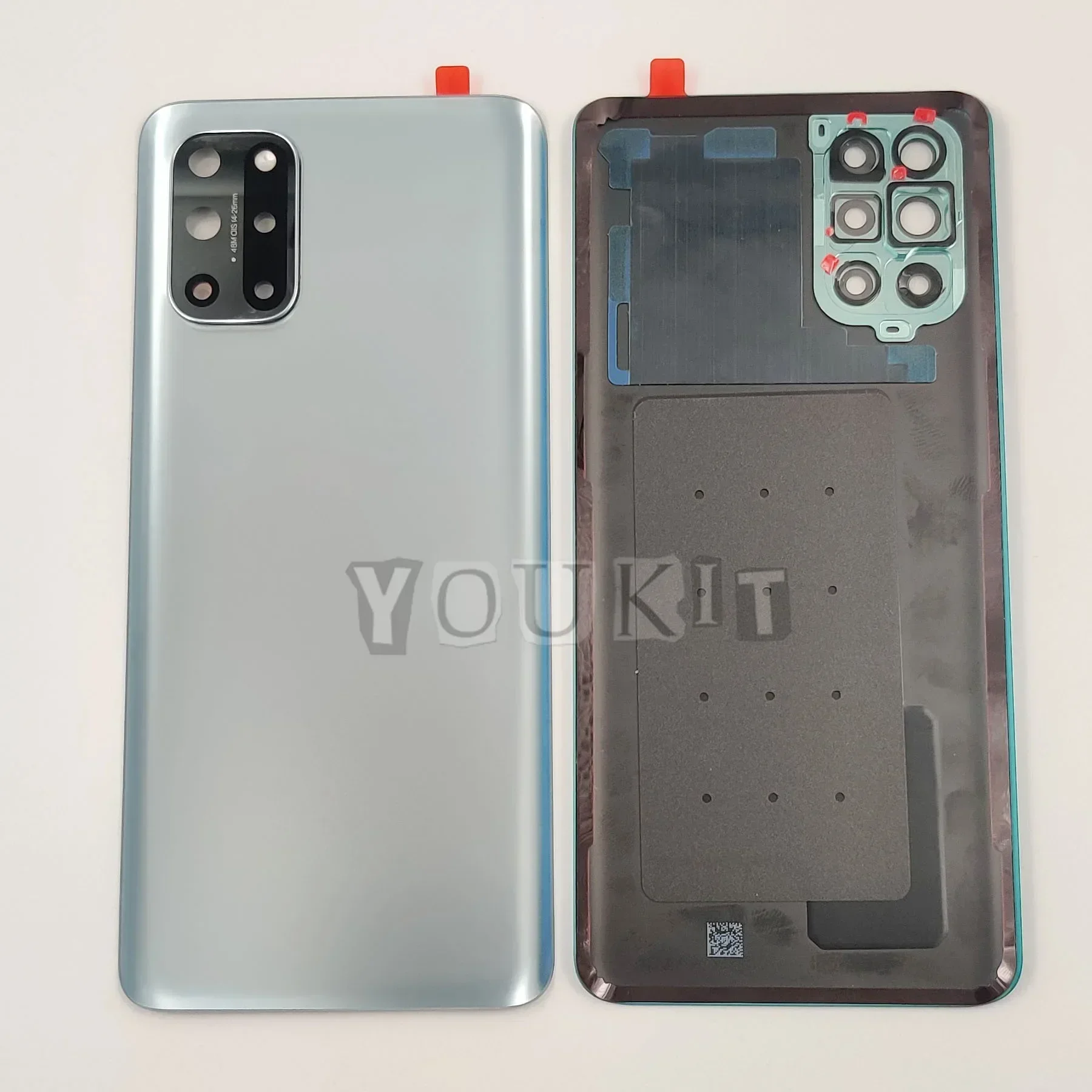 Gorilla Glass For OnePlus 8T Hard Battery Cover Back Door Lid Rear Housing Shell Case With Camera Lens Adhesive Glue