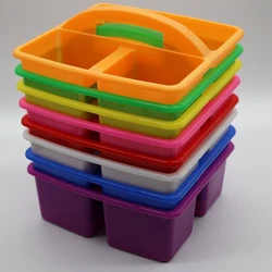 Plastic Stackable Storage Basket - Modern And Convenient Storage Solution For Wide Application orange