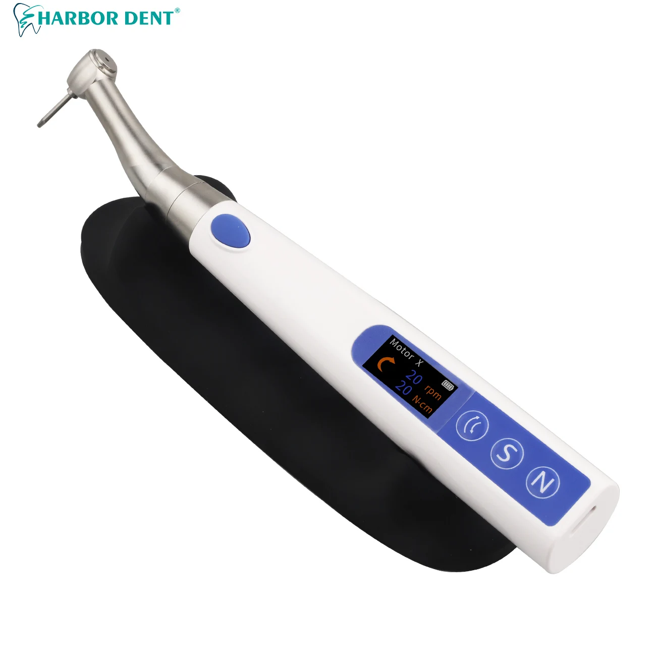 Dental Portable Electric Wireless Torque Driver Universal Implant Torque Wrench 50Ncm with 16pcs Screwdrivers 360° Rotation