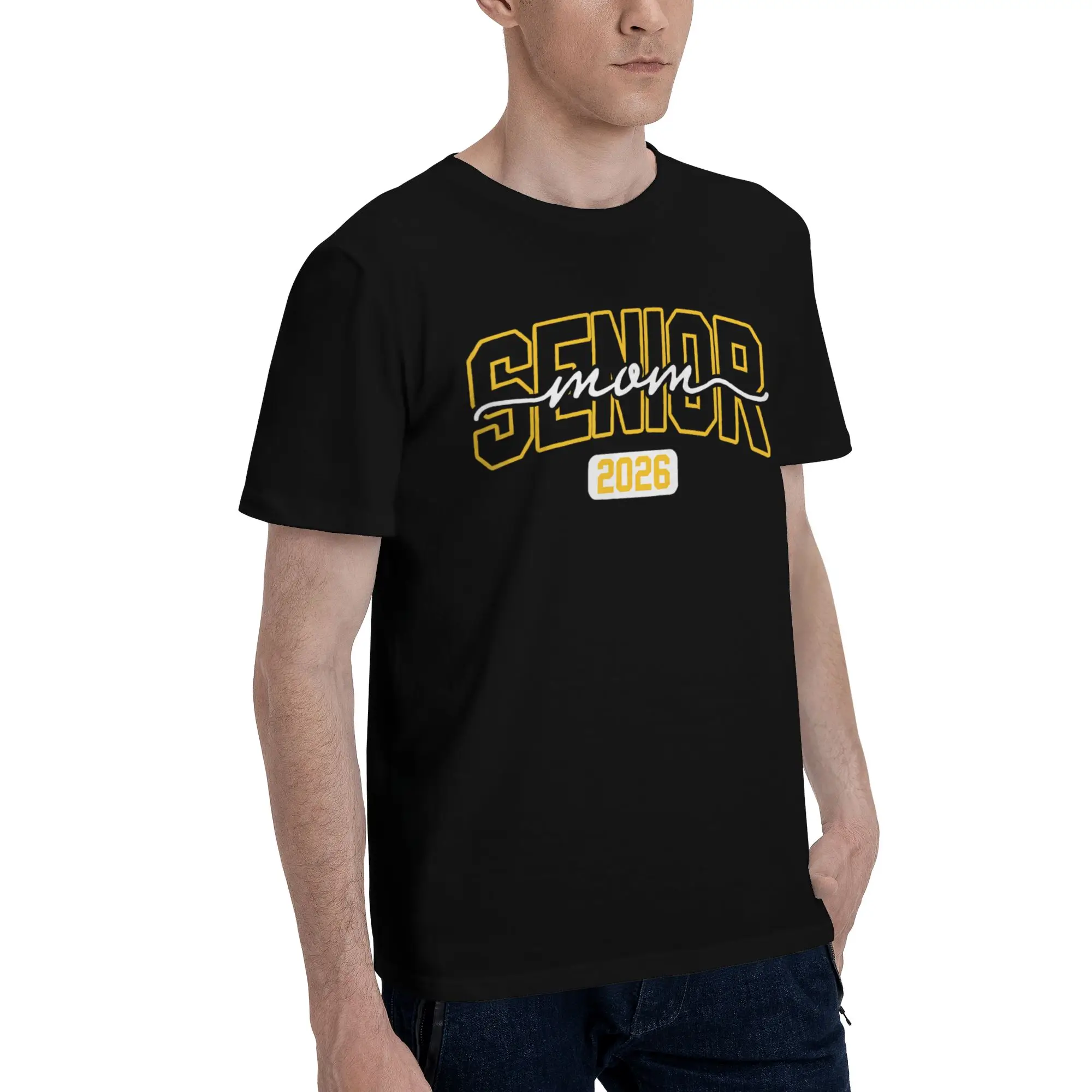 Graphic Printing Class of 2026 Senior Graduation T Shirt for Men Women  Pure Cotton Tee Shirt Short Sleeve Clothing
