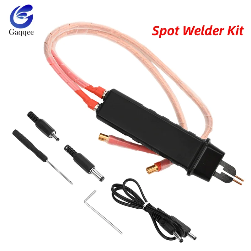 

DIY Handheld Spot Welding Kit For 18650 Battery Pack With Trigger Switch Removable Solder Pins Welding Machine 0.25mm Weldable