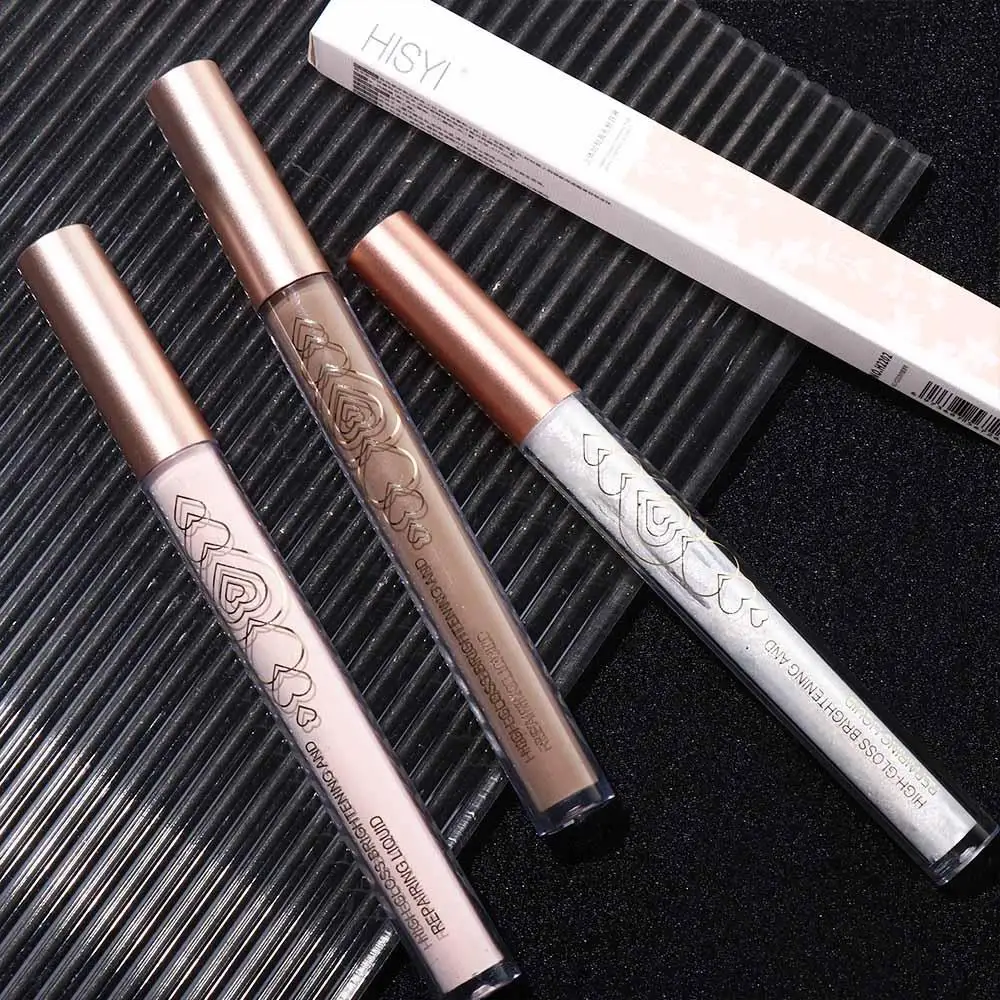 Highlighter Waterproof Highlighting Pencil Liquid Eye Shadow Concealer Pen Nose Shadow Cream Highlighter Concealer Repair Stick