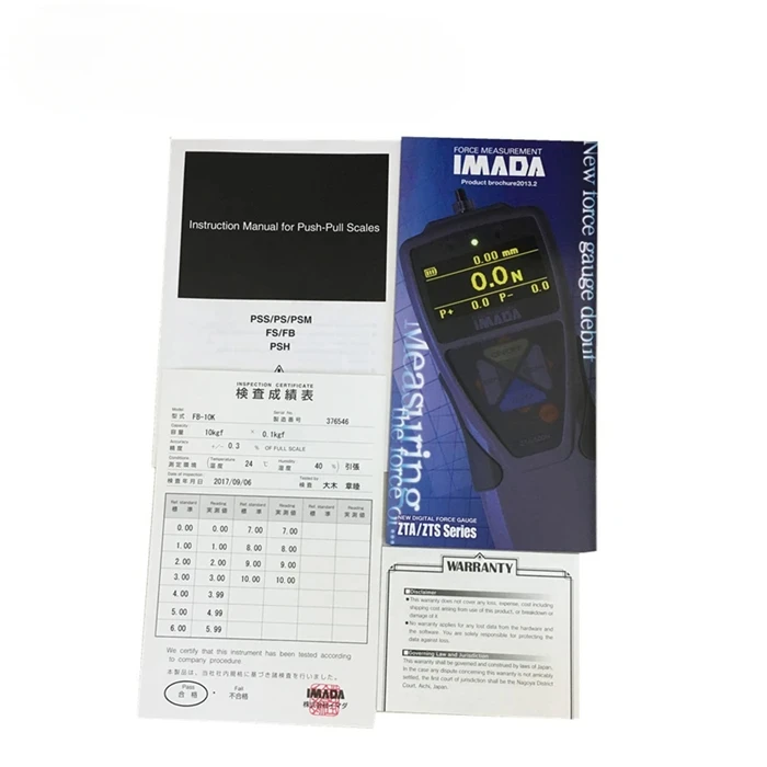 IMADA FB-200N Push/Pull Mechanical Force Gauge