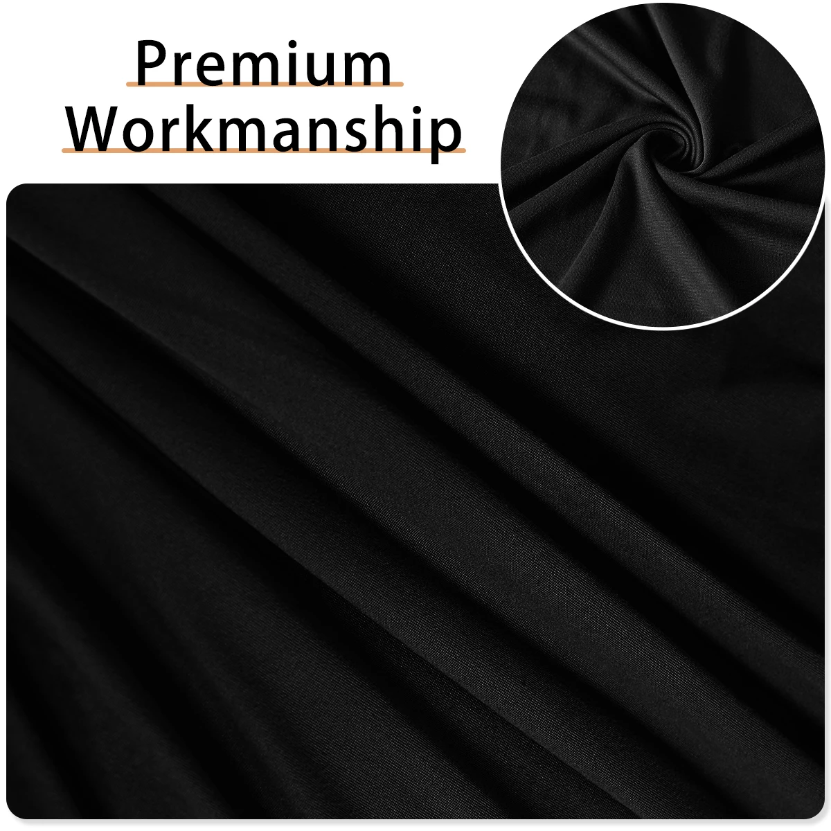 1PC/4PCS/6PCS pure color anti-spill buffalo milk silk elastic bench cover, exquisite material, clean appearance.