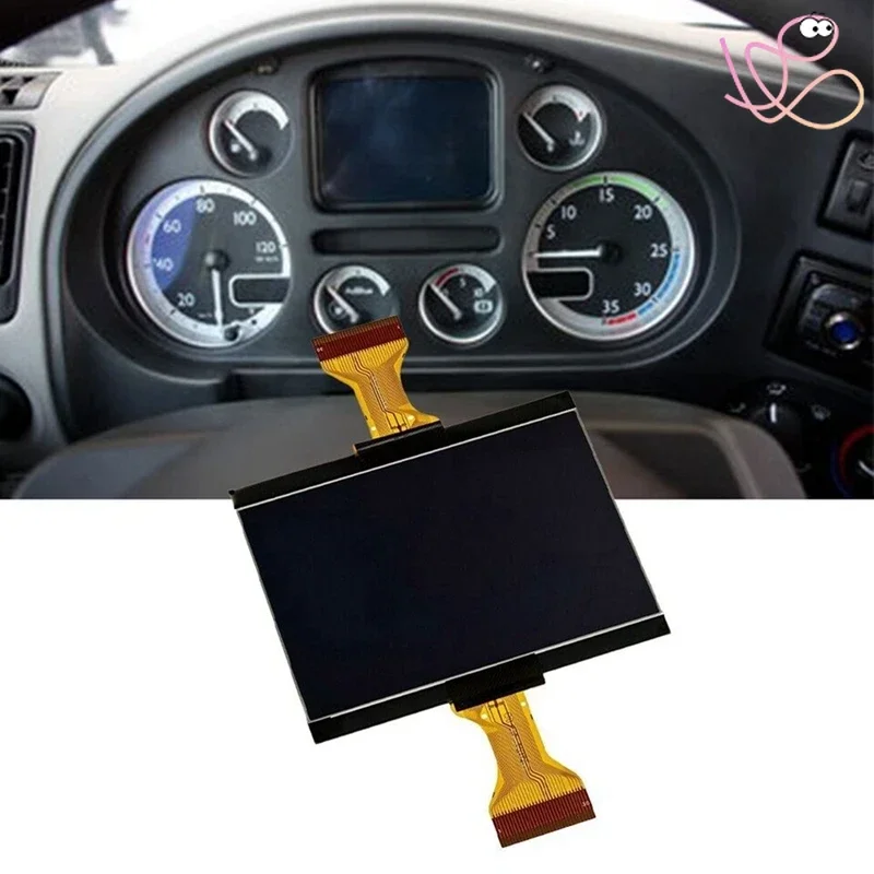 LCD Display Replacement Component For DAF TRUCK Cluster For LF/ CF/ XF 45/55/75/85 /95 For DAF LF 75 2864648, 1675612(2006)