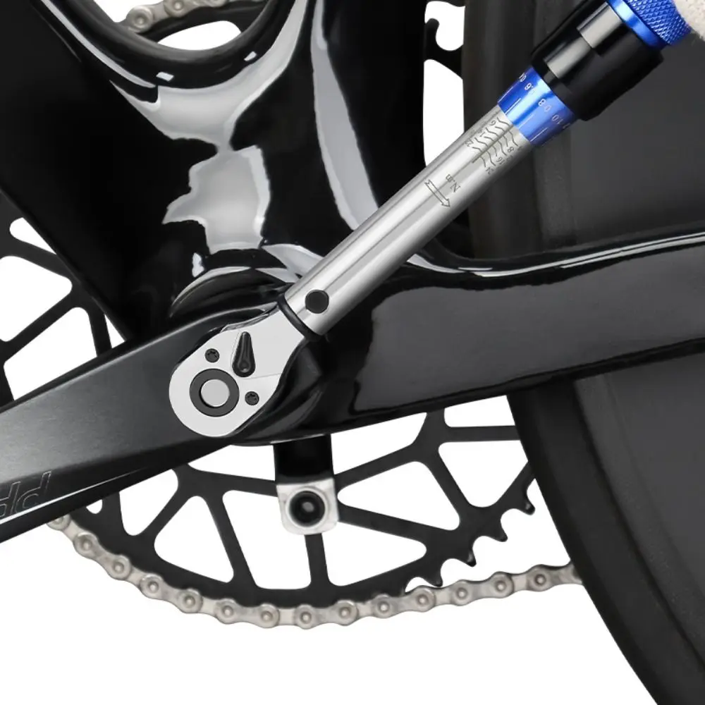 

2-24N.m Torque Wrench 1/4 Inch Double-direction Ratchet Bicycle Automotive Tool Non-slip One-click Disassembly