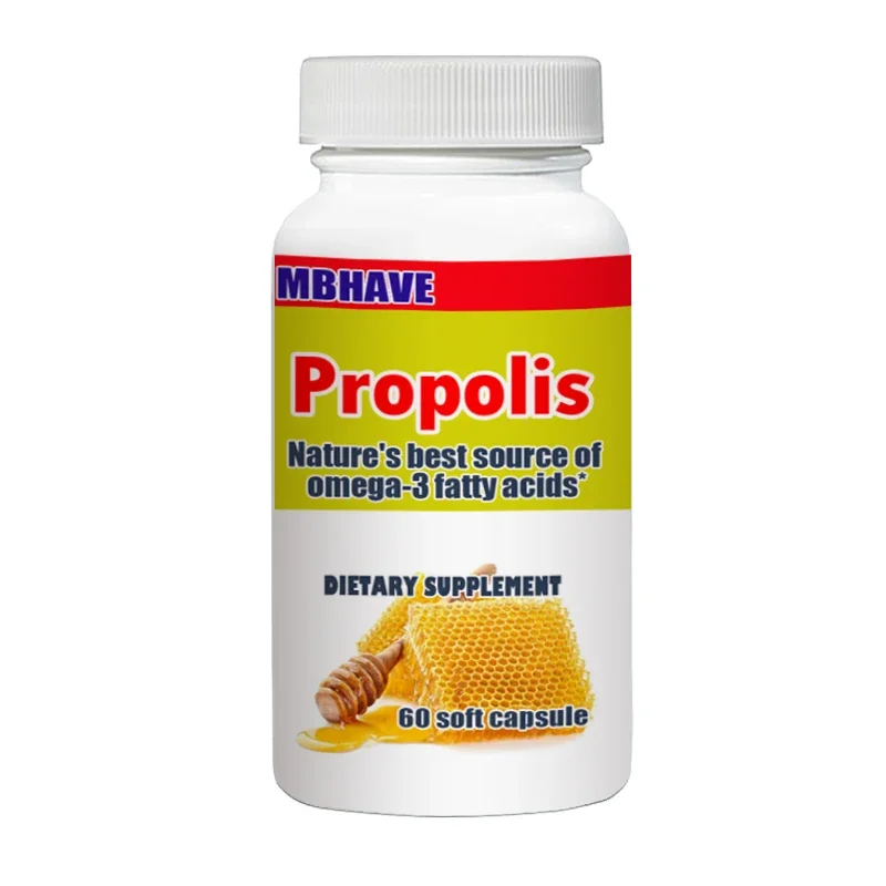 

Propolis 60pcs readily absorbed and utilized by the body.
