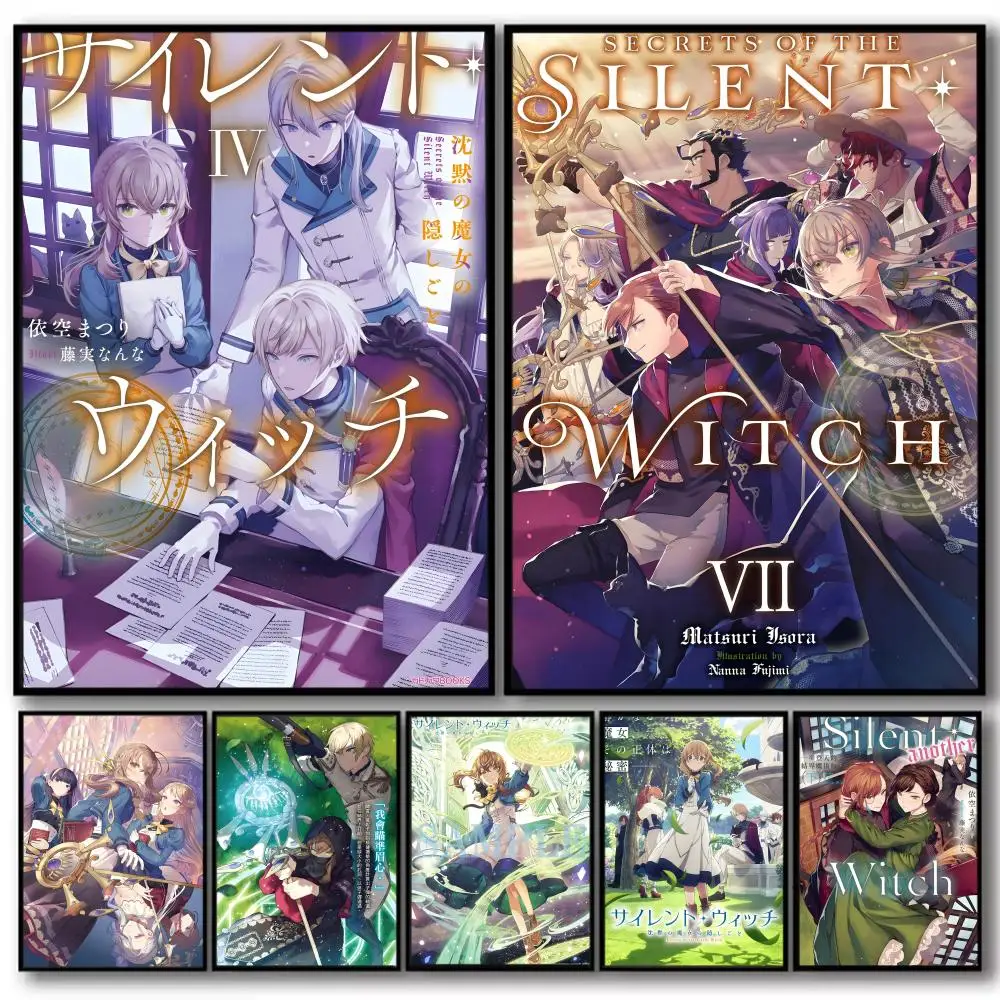 Anime S-Secrets the S-Silent Witch Poster Decorative Wall Ar