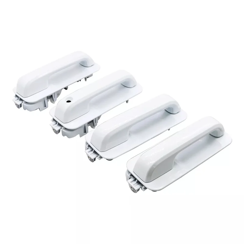 

Well 4Pcs For Ford F-150 F150 Pick-Up Truck 2015-2020 White External Door Handles Front & Rear FL3Z1522405AA FL3Z1522404AH
