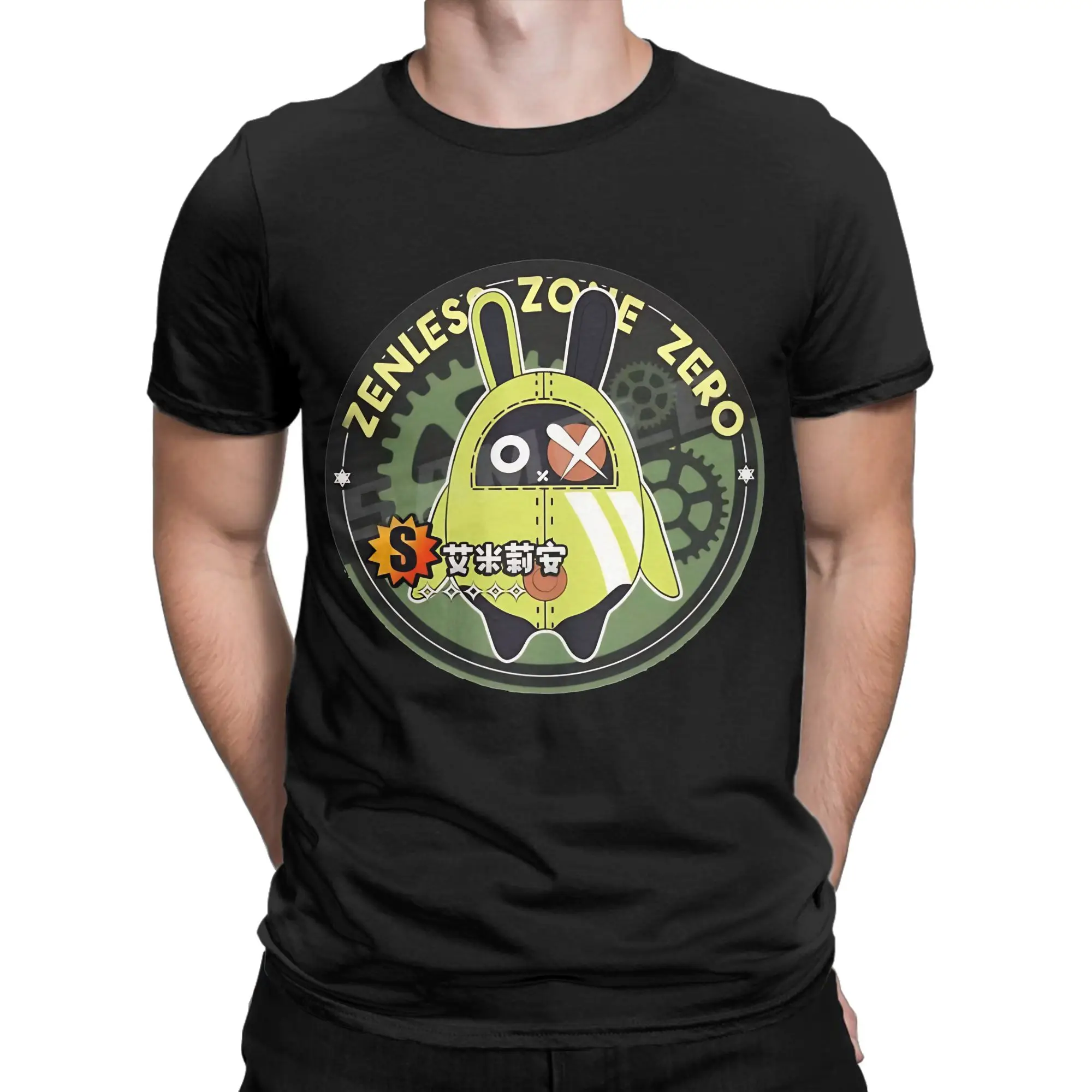 Bangboo  Zenless Zone Zero Classic painting Graphic 100% Cotton T-Shirt Zenless Zone Zero Tees Tops For Men
